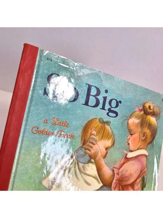 So Big 1968 A Little Golden Book Esther Wilkin Vintage - Picture 8 of 14